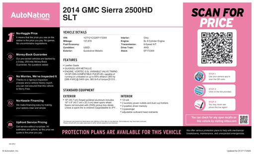 gmc sierra 2500hd 2014 1GT121CG2EF173309 image gmc sierra 2500hd 2014 1GT121CG2EF173309 image